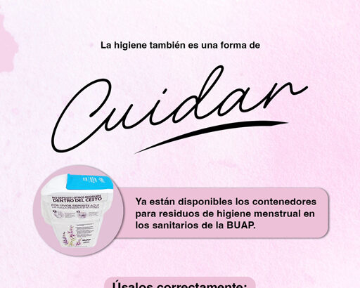 BUAP instalará 200 contenedores para residuos menstruales en campus