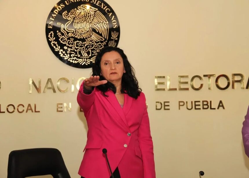 Claudia Rodríguez asume como vocal ejecutiva del INE Puebla