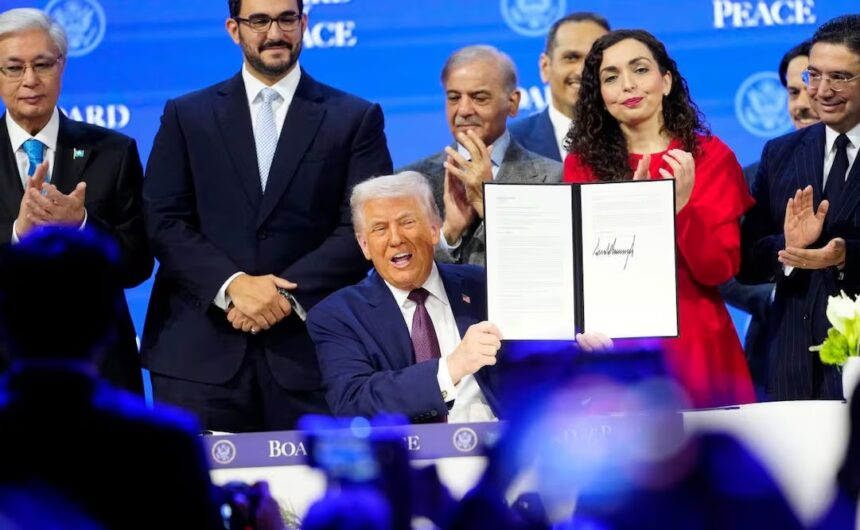 Trump convoca en Washington Junta de Paz para Gaza
