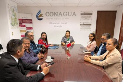 Leonela Martínez gestiona proyectos clave para Tehuacán ante Conagua