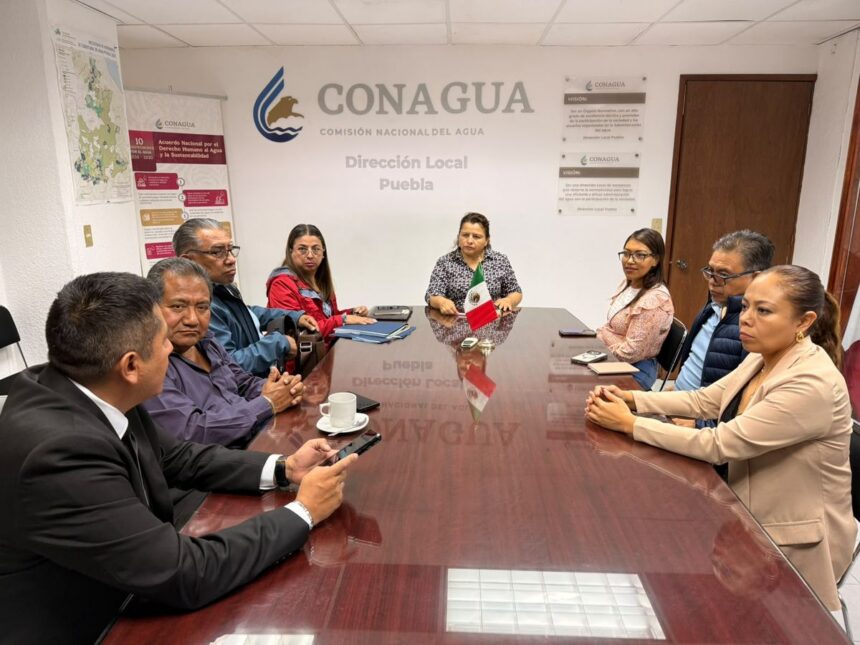 Leonela Martínez gestiona proyectos clave para Tehuacán ante Conagua