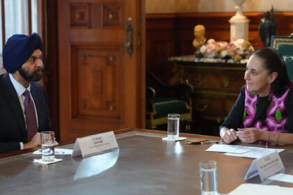 Sheinbaum y Banco Mundial acuerdan impulsar Plan México