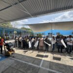 Atlixco construye techado en primaria Vicente Guerrero