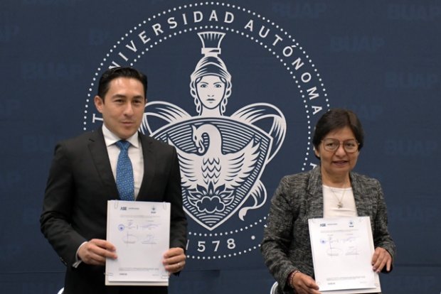 BUAP y ASE refuerzan convenio para prácticas profesionales 2025