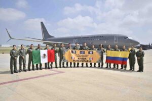 México envía 58.5 toneladas de ayuda a Colombia tras sismo