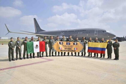 México envía 58.5 toneladas de ayuda a Colombia tras sismo