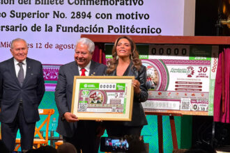 Lotería Nacional sortea 17 millones en honor a Fundación Politécnico