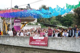 Puebla inicia construcción de puente vehicular en San Miguel Canoa