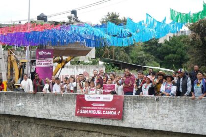 Puebla inicia construcción de puente vehicular en San Miguel Canoa