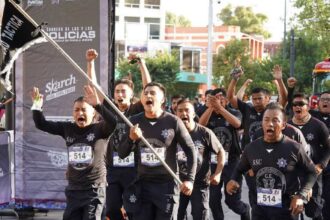 Gobierno de Puebla realiza Carrera de Policías 2026 en la capital