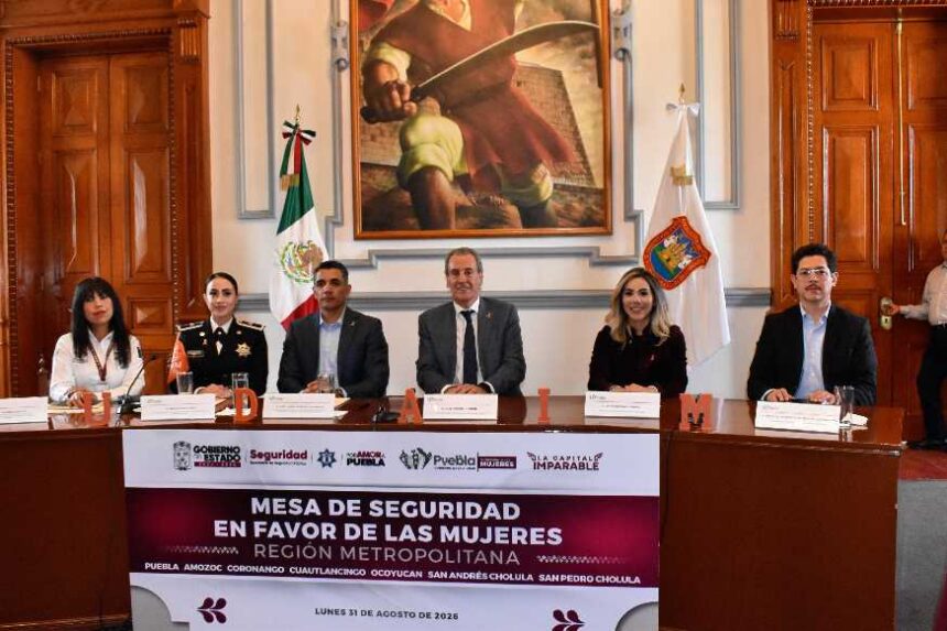 Puebla refuerza coordinación metropolitana contra violencia de género