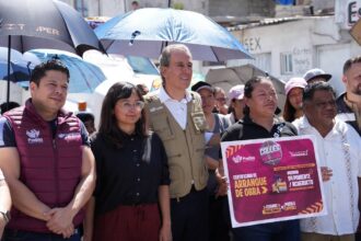 Puebla rehabilita avenida 94 Poniente para mejorar movilidad