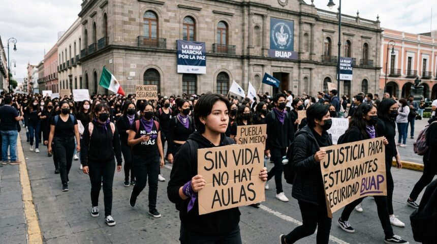 Estudiantes de la BUAP marcharán en Puebla contra la violencia