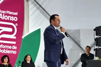 Juan Manuel Alonso rinde segundo informe en Texmelucan 2026