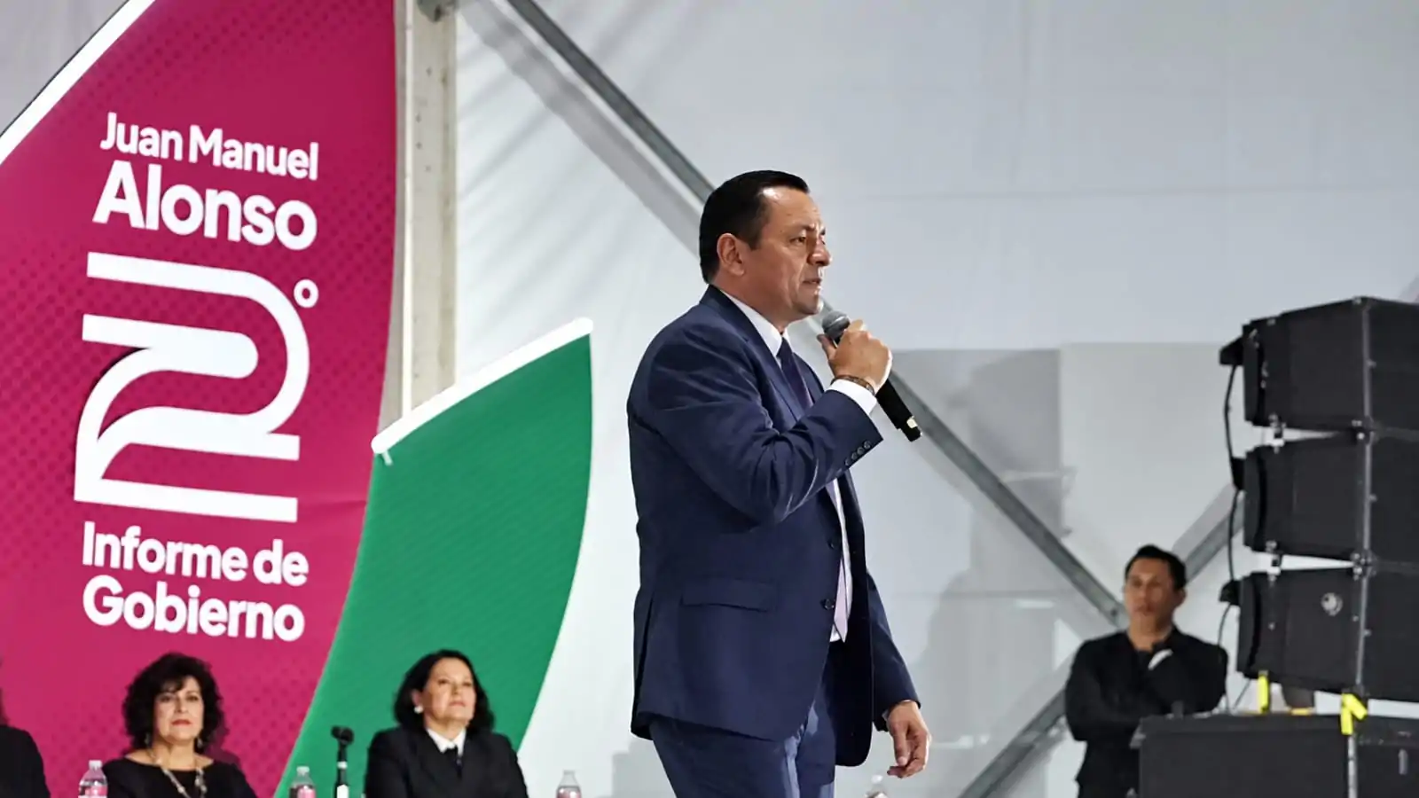 Juan Manuel Alonso rinde segundo informe en Texmelucan 2026