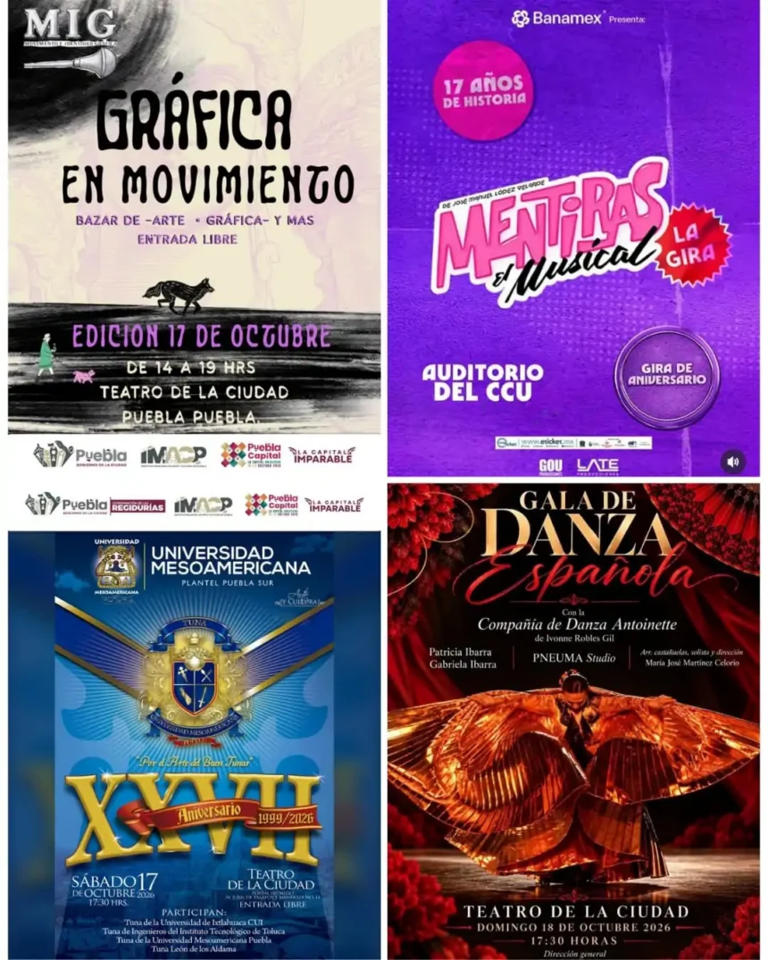 Puebla celebra fin de semana musical con eventos gratuitos en 2026