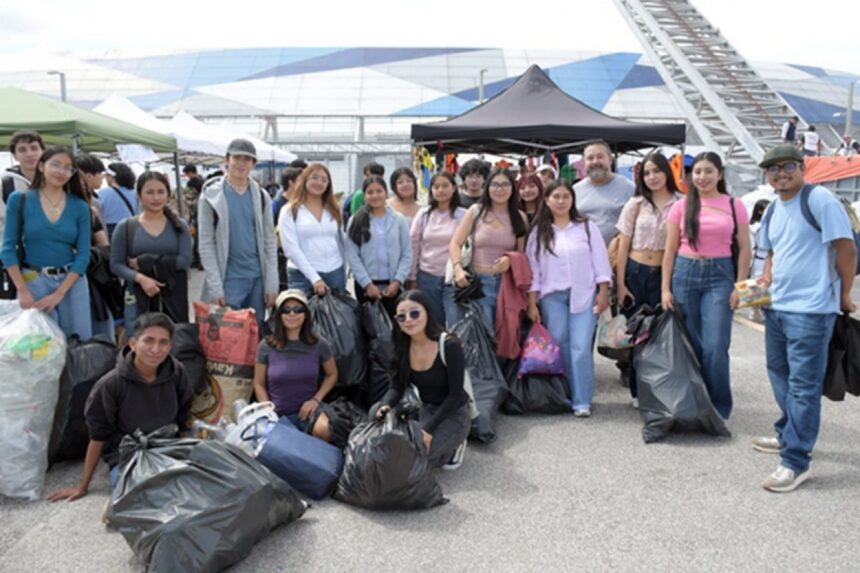 BUAP recolecta tres toneladas en Reciclatón 2026 en Puebla