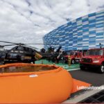 Puebla refuerza seguridad con helicópteros, drones y blindados