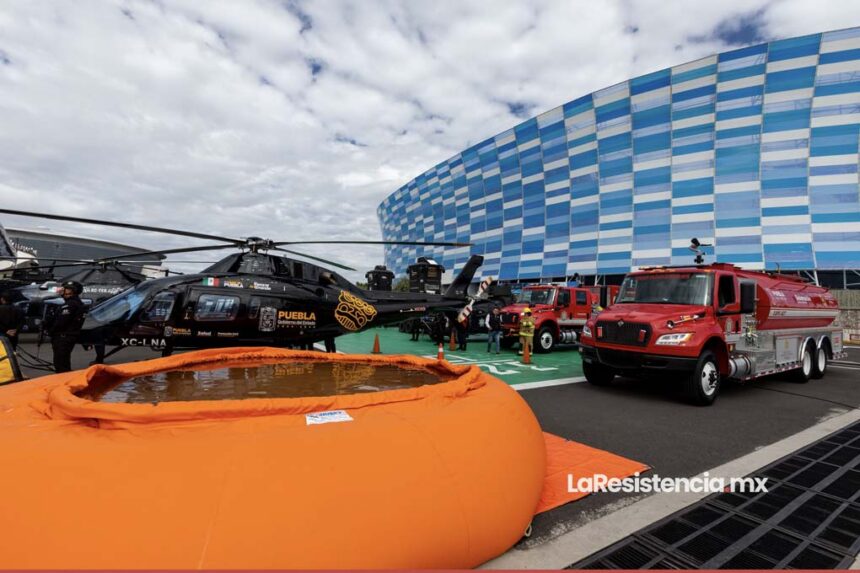 Puebla refuerza seguridad con helicópteros, drones y blindados