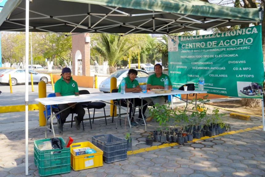 San Martín Texmelucan lanza campaña de reciclaje electrónico