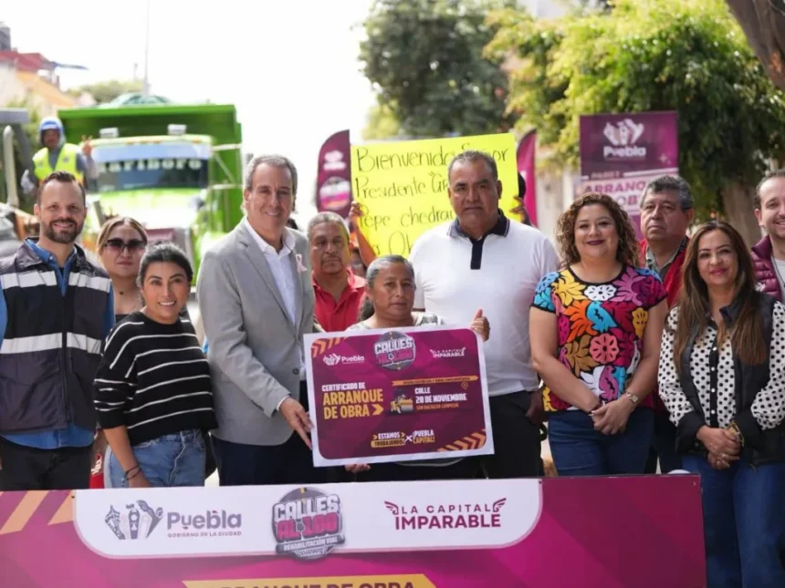 Pepe Chedraui inicia rehabilitación vial en San Baltazar Campeche