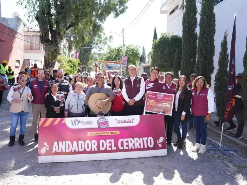 Inician obras de pavimentación en Guadalupe Hidalgo, Puebla