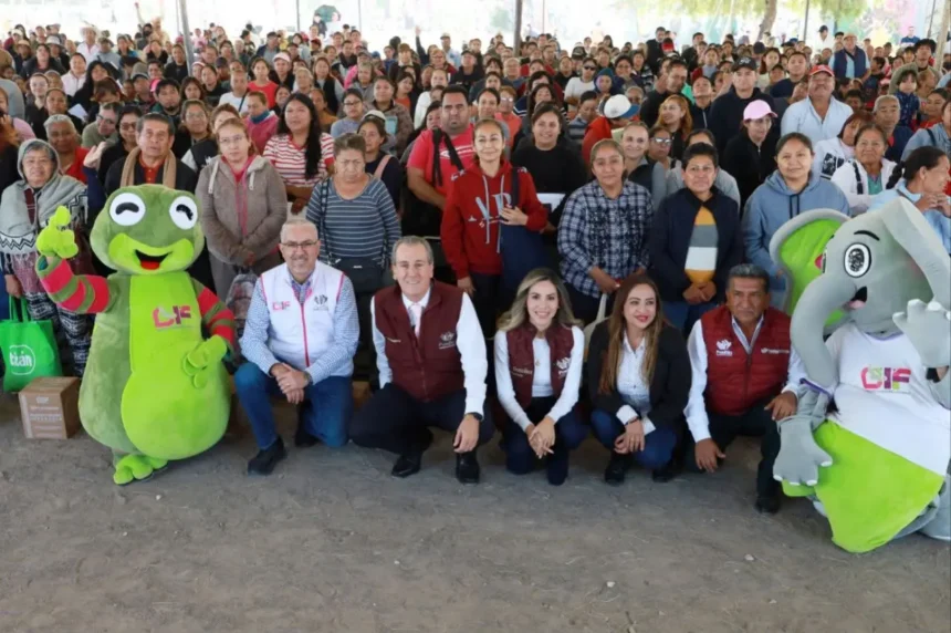 Pepe Chedraui entrega 9 mil despensas en Guadalupe Hidalgo