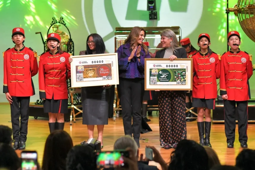 Lotería Nacional celebra aniversarios de FINABIEN y Museo del Telégrafo