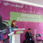 DIF Puebla entrega 60 apoyos a personas con discapacidad