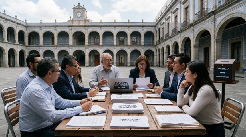 BUAP abre diálogo con académicos por reforma a pensiones