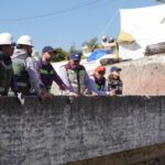 Gobierno de Puebla supervisa avance del Puente en San Miguel Canoa