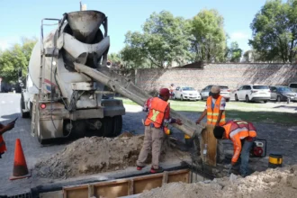 Puebla moderniza sistema pluvial en bulevar Héroes del 5 de Mayo
